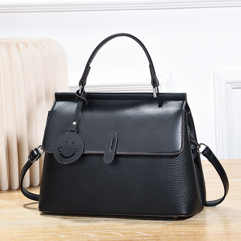 Sac à main décontracté grande capacité pour femme, en PU
