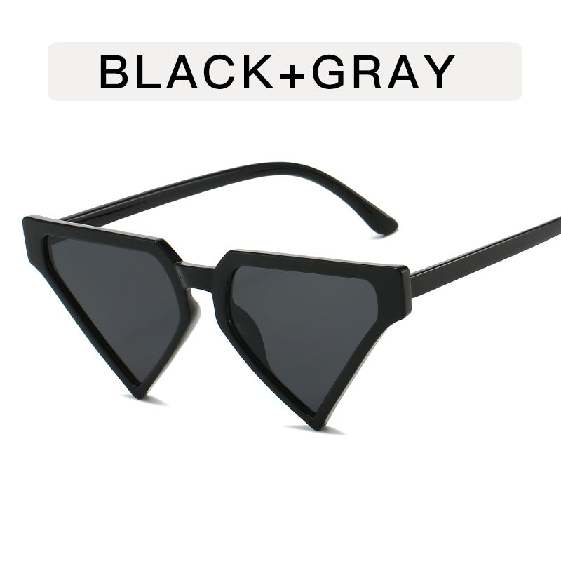 Personality Exaggerated Fashion Triangle Sunglasses