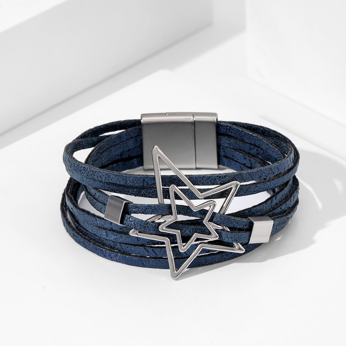 Bohemian Multi-Layer Leather Alloy Bracelet