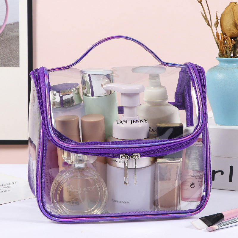 PVC Transparent Cosmetic Bag Simple Waterproof Travel
