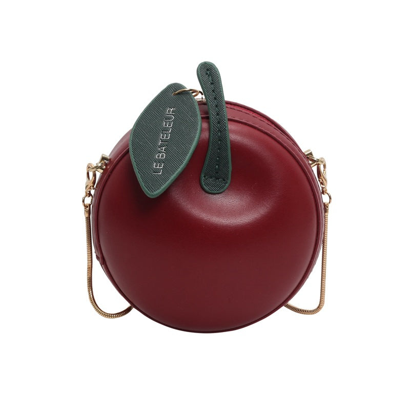 Creative Cute Apple Chain Mini Crossbody Bag