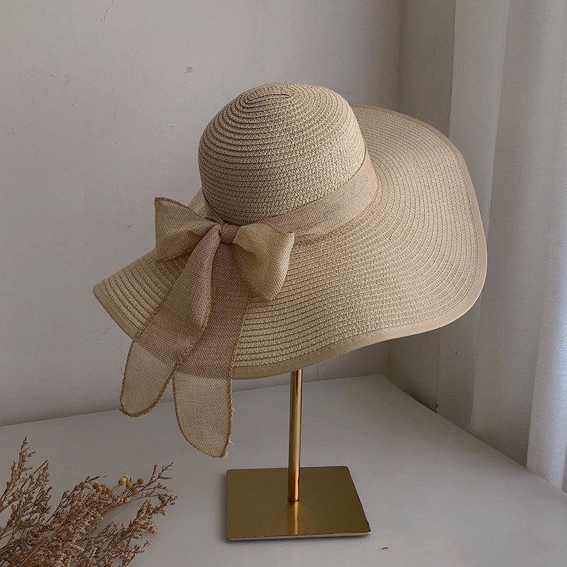 Sombrero de paja elegante e informal para mujer
