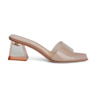 Vêtements d'été à talons hauts transparents et cristal