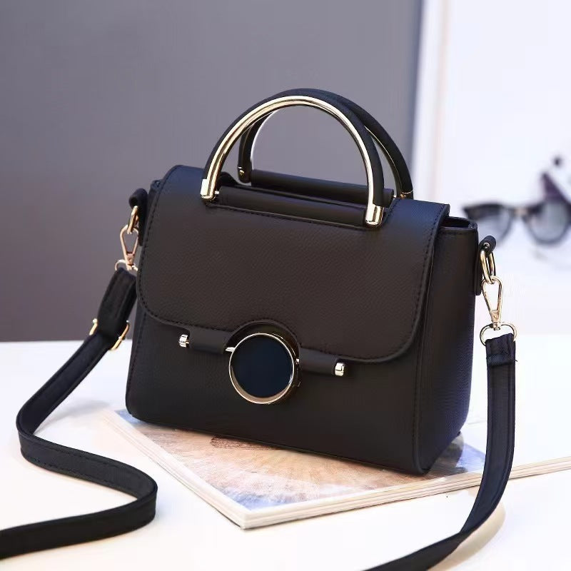 Bolso bandolera de verano para mujer, de color liso