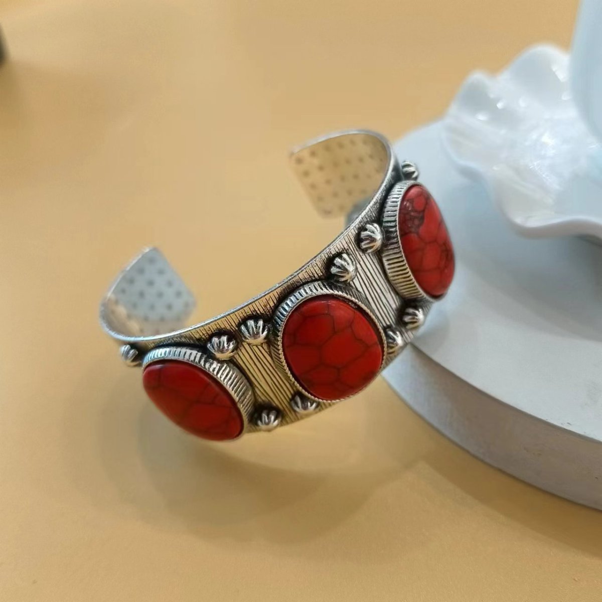 Women Retro Ancient Silver Bohemian Bracelet