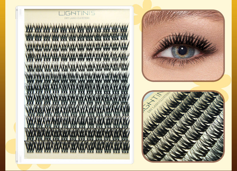 Faux cils épais et naturels pour femmes, fabriqués en fibres de haute qualité