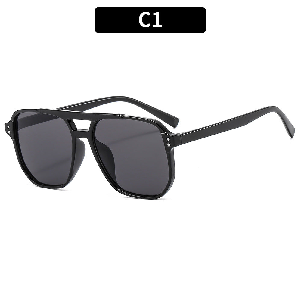 Fashion Large Frame Sunscreen Sunglasses