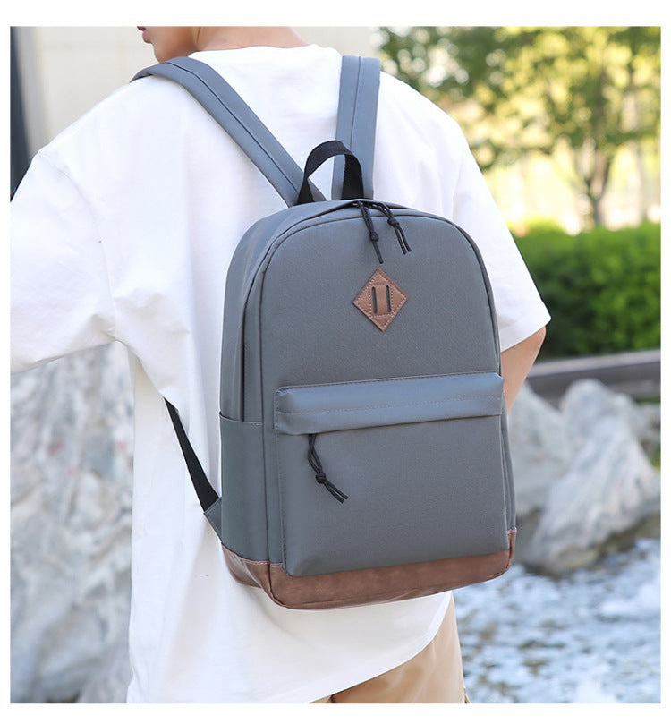 Business Leisure Commuter Backpack Oxford Cloth Urban Style