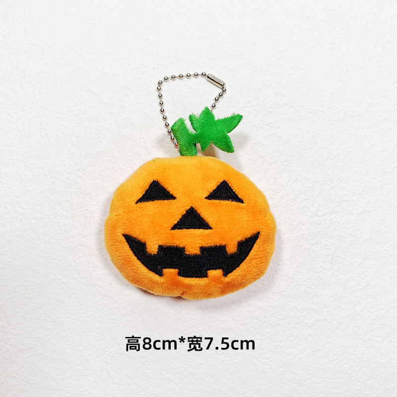 Creative Cartoon Halloween Pumpkin Plush Brooch