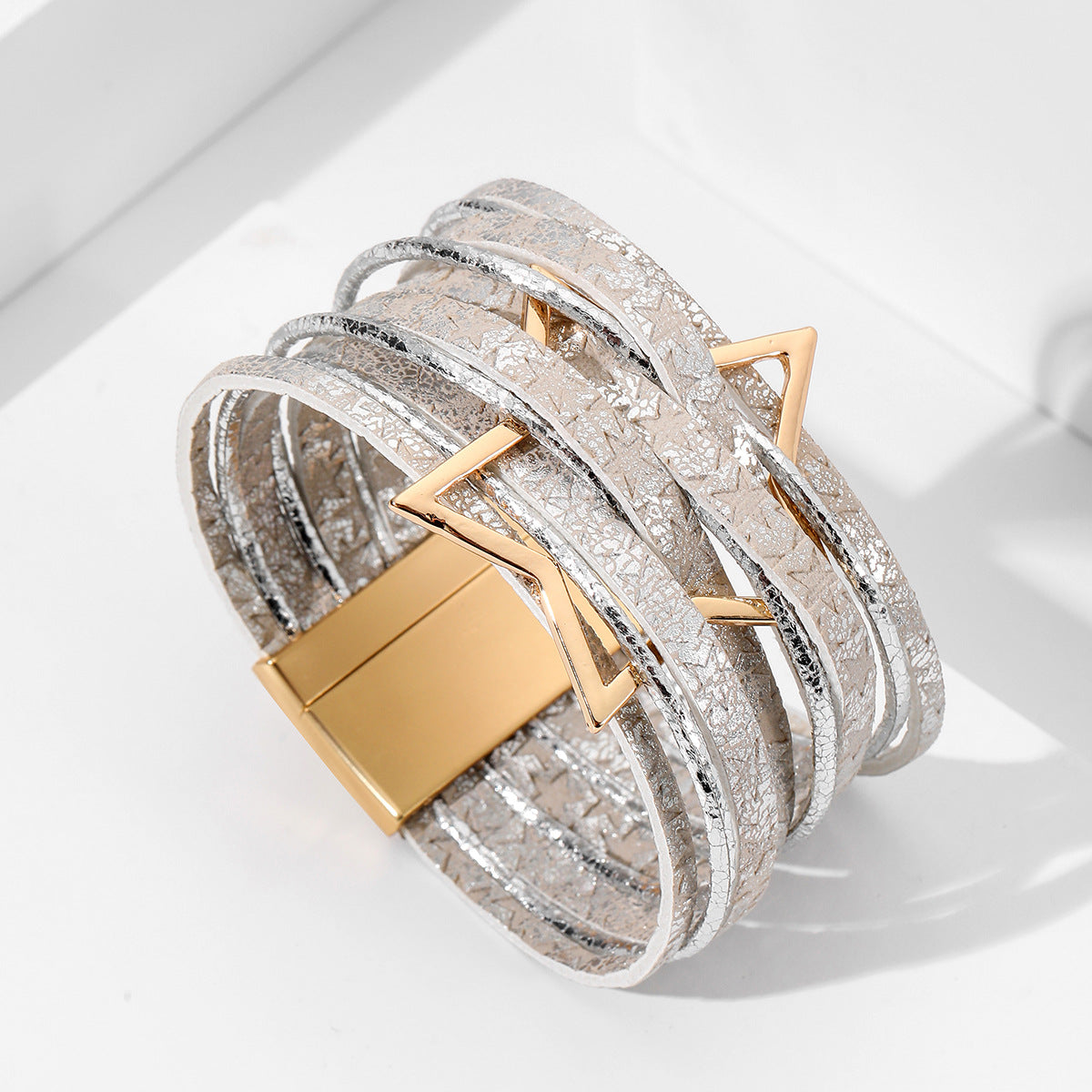 Bohemian Star Leather Multi-Layer Bracelet