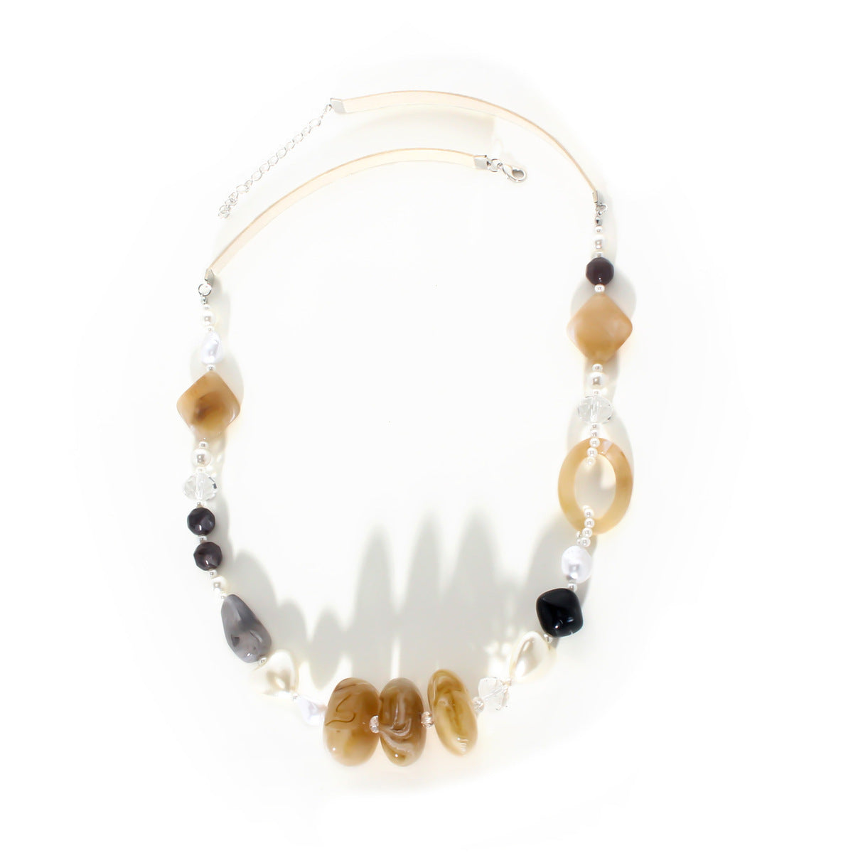 Collar largo geométrico vintage de moda para mujer