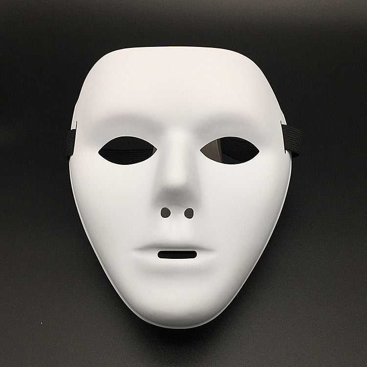 Men Simple Hand-Painted Full-Face Halloween Mask