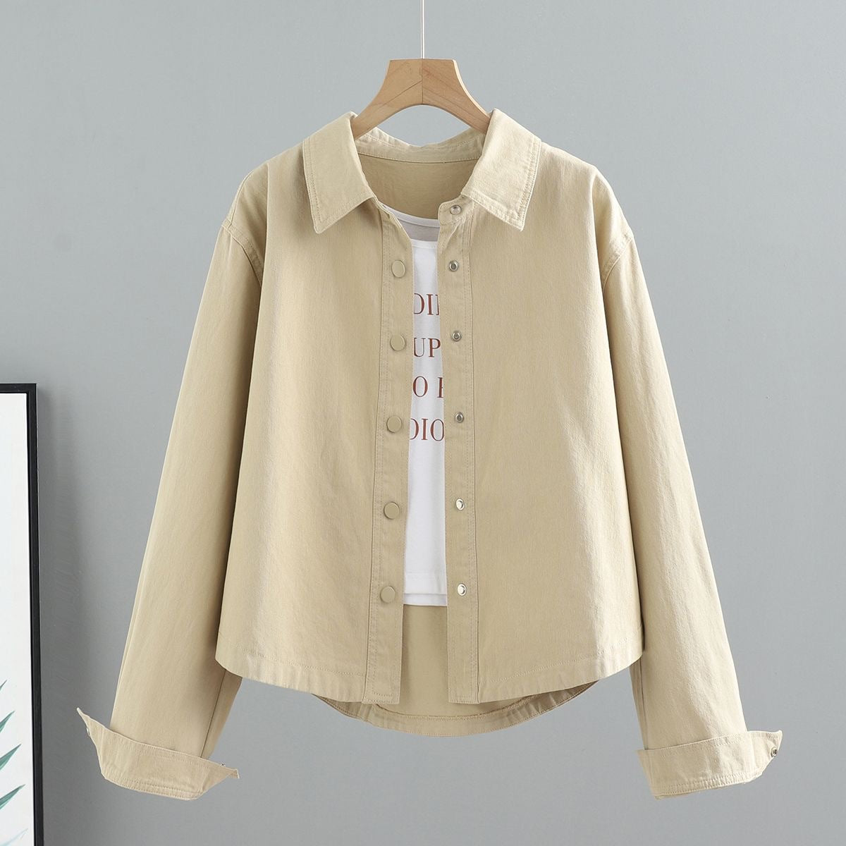 Women Casual Solid Lel Long Sleeve Coat
