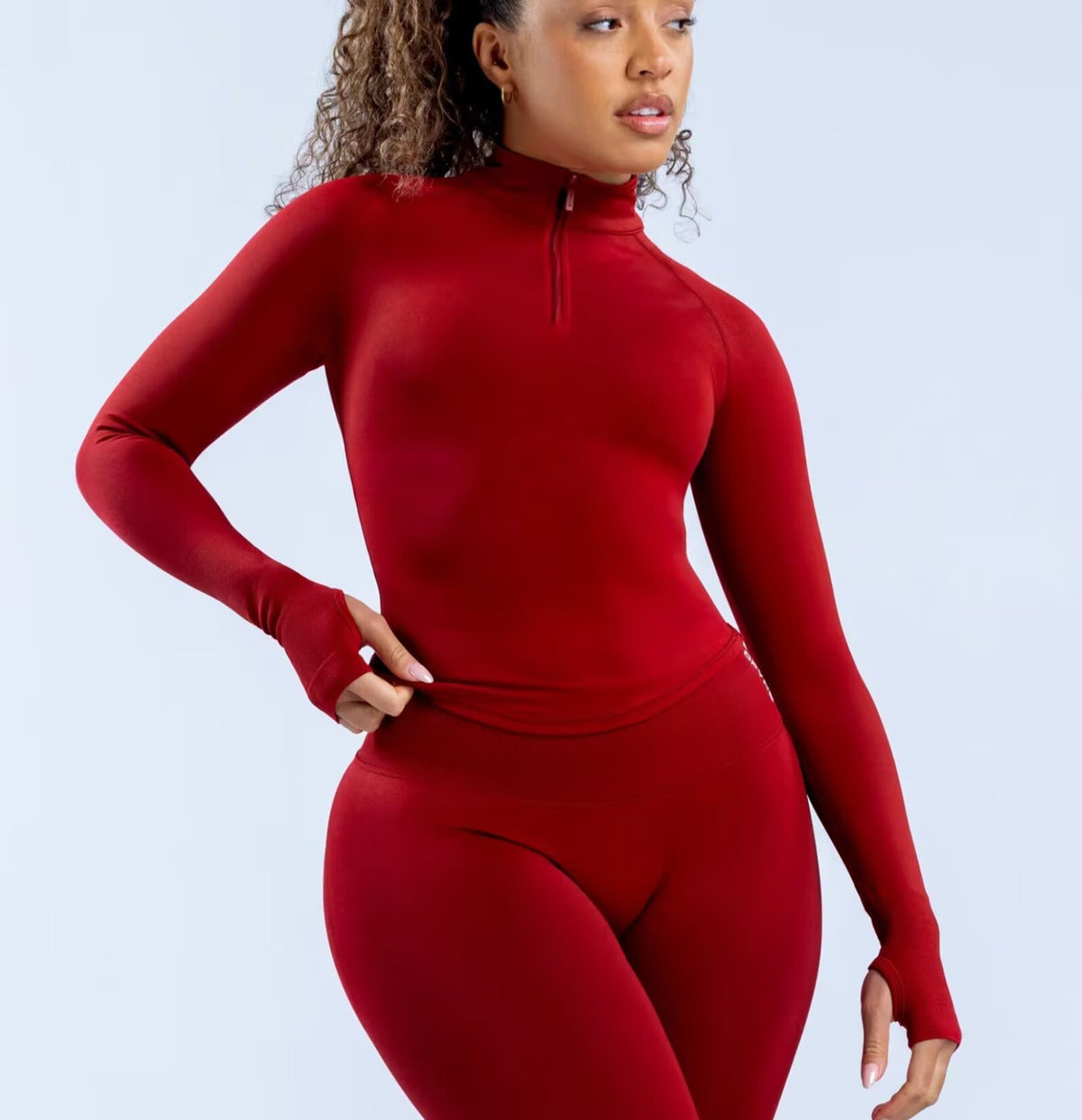 Women Fashion Casual Long-Sleeve Yoga Jacket