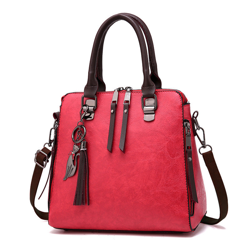 Sac à main décontracté en PU de grande capacité pour femme, idéal pour le style urbain