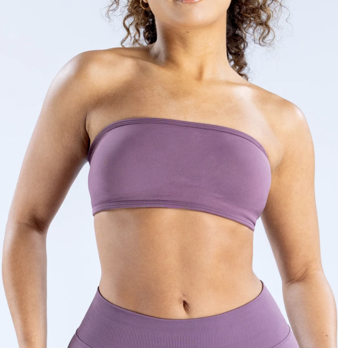 Women Fashion Sexy Solid Color Yoga Tube Top