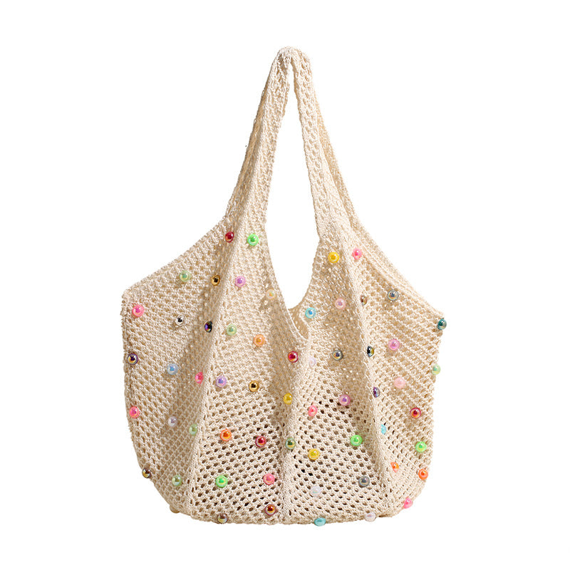 Summer Vacation Women Mori Style Woven Bag