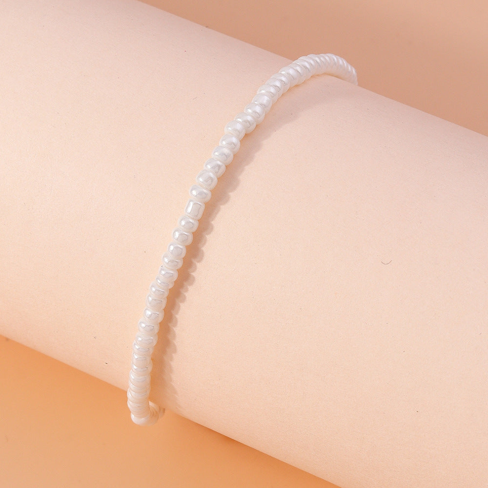 Bohemian Fashion Multicolor Beaded Anklet