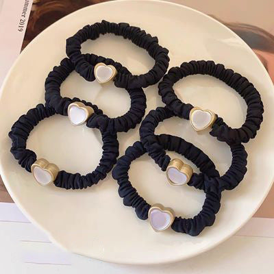 Women Fashion Solid Color Cat Eye Hair Ring