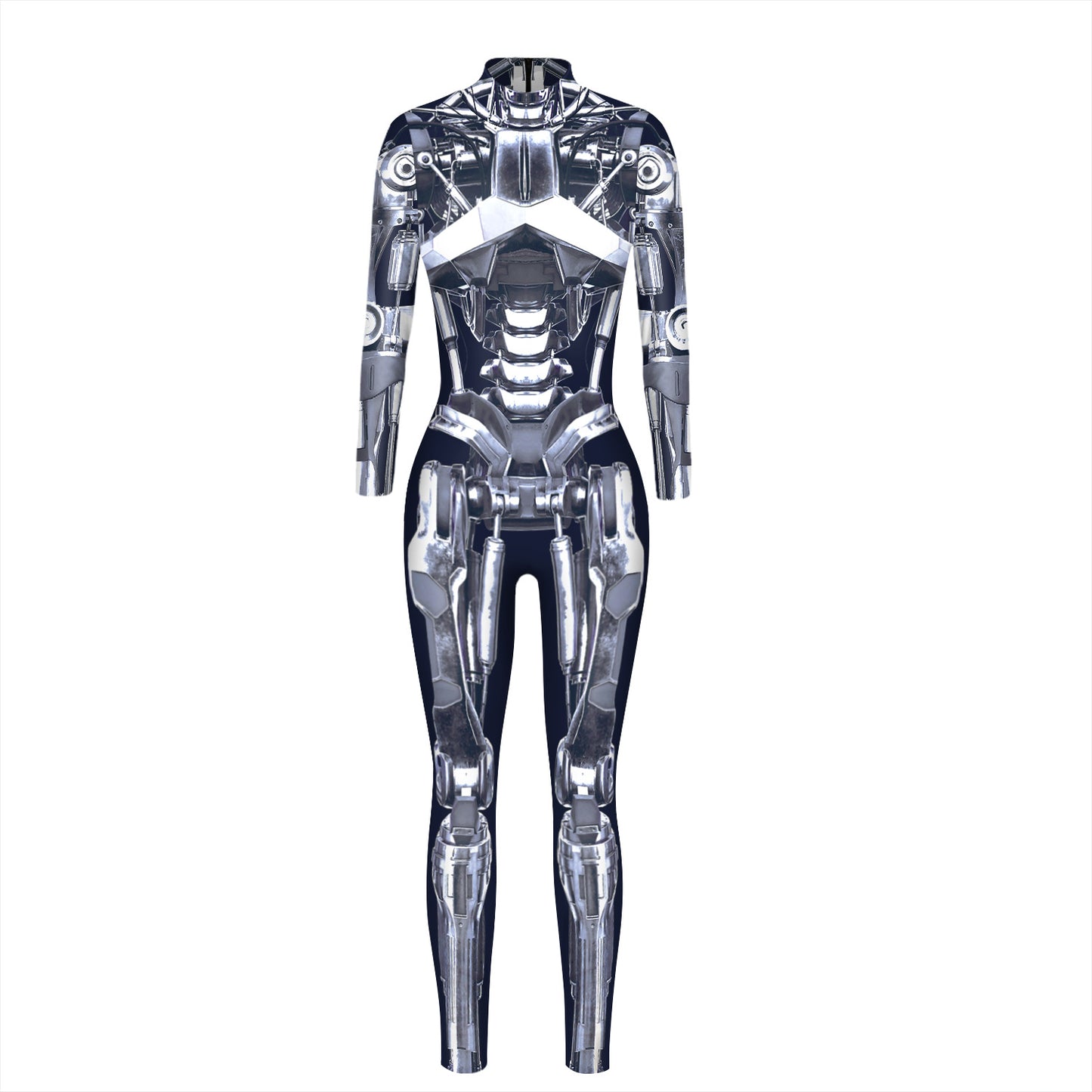 Halloween Women'S Fashion Armor Digital Printing Jumpsuit