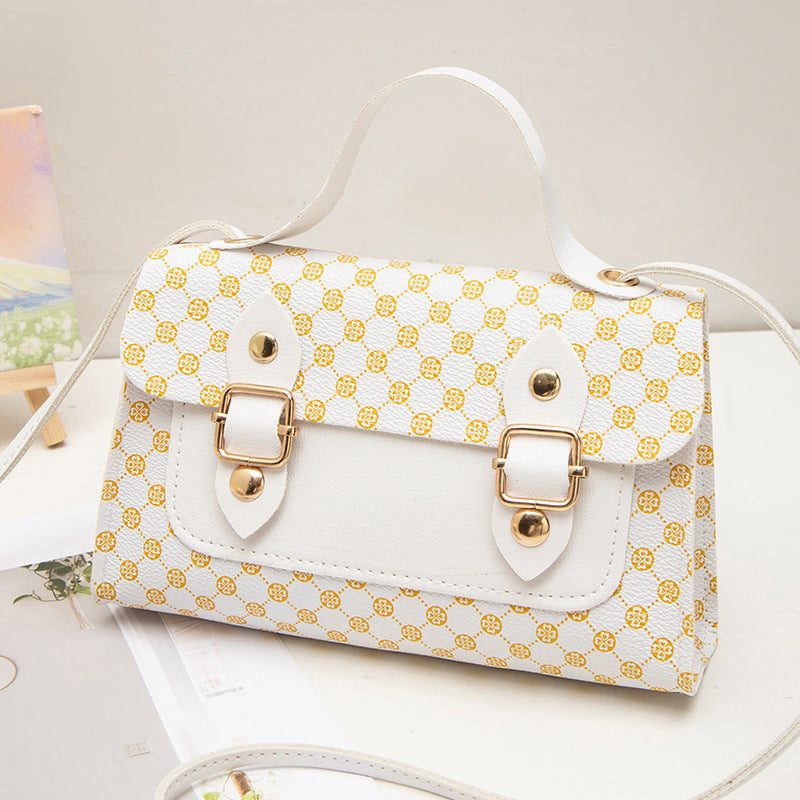 Simple Women Casual Printed Crossbody Bag