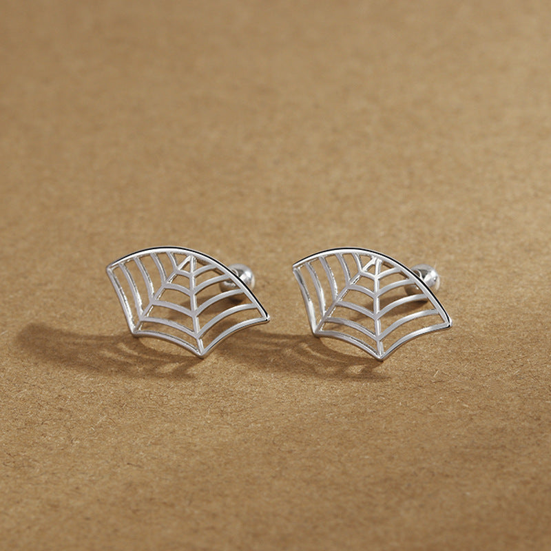Women Fashion Creative Halloween Spider Web Earrings