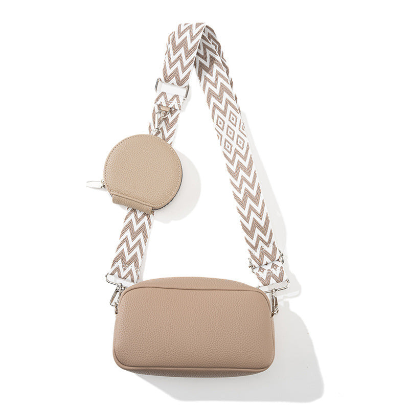 Women Fashion Large Capacity PU Crossbody Bag