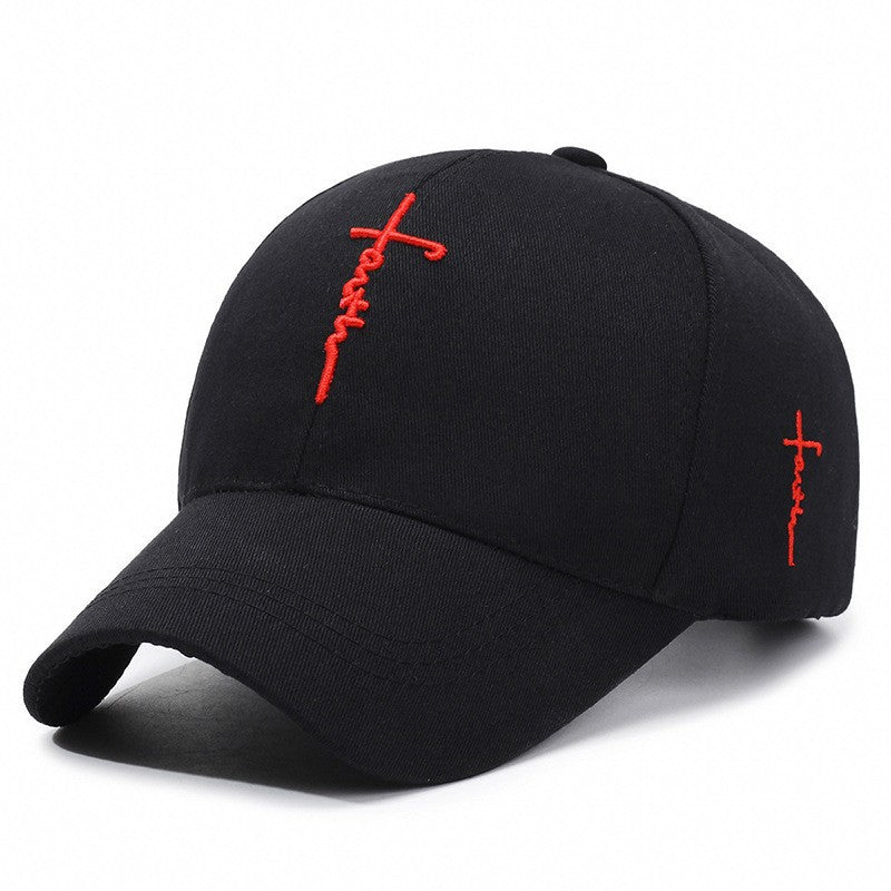 Gorra de béisbol informal bordada con protector solar para hombre
