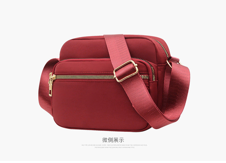 Women Casual Small Square Bag in Oxford Cloth
