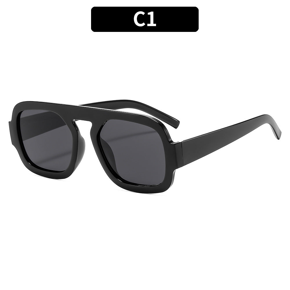 Gafas de sol de moda con montura cuadrada