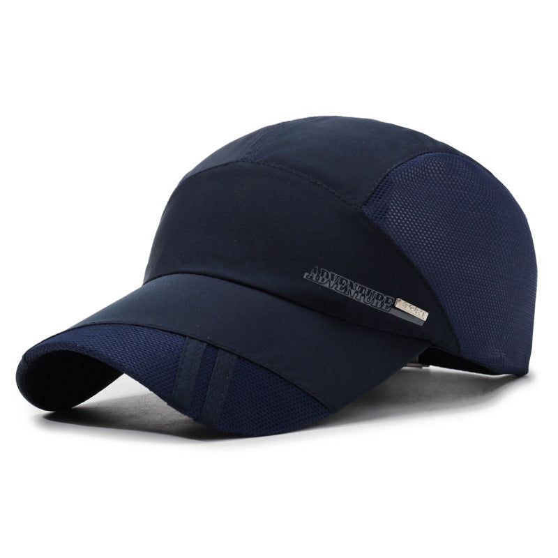 Men Fashion Casual Breathable Quick-Drying Sunshade Cap