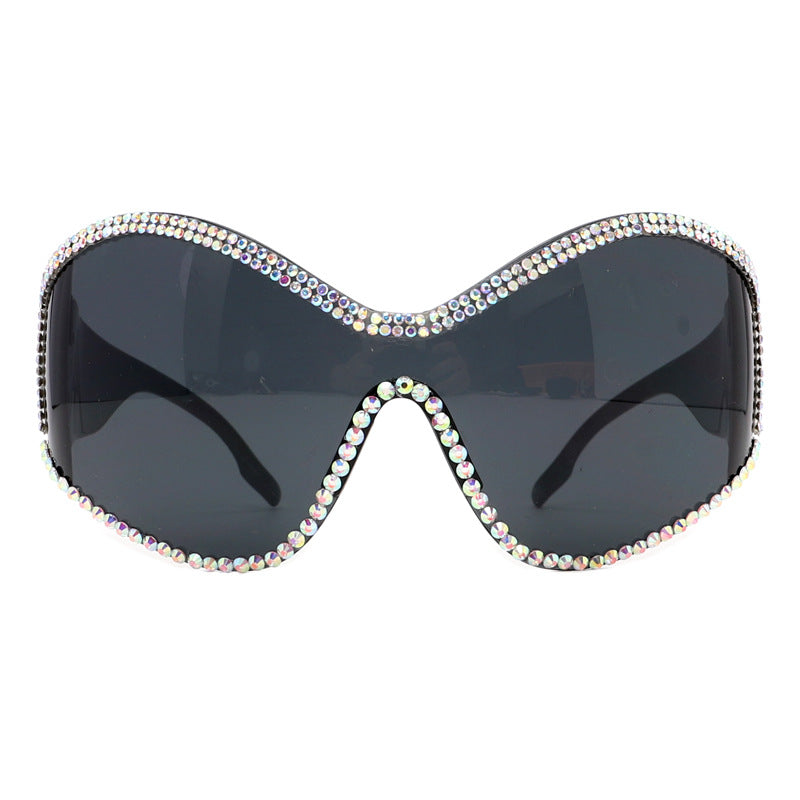 Masque coupe-vent surdimensionné style punk sportif Future Technology