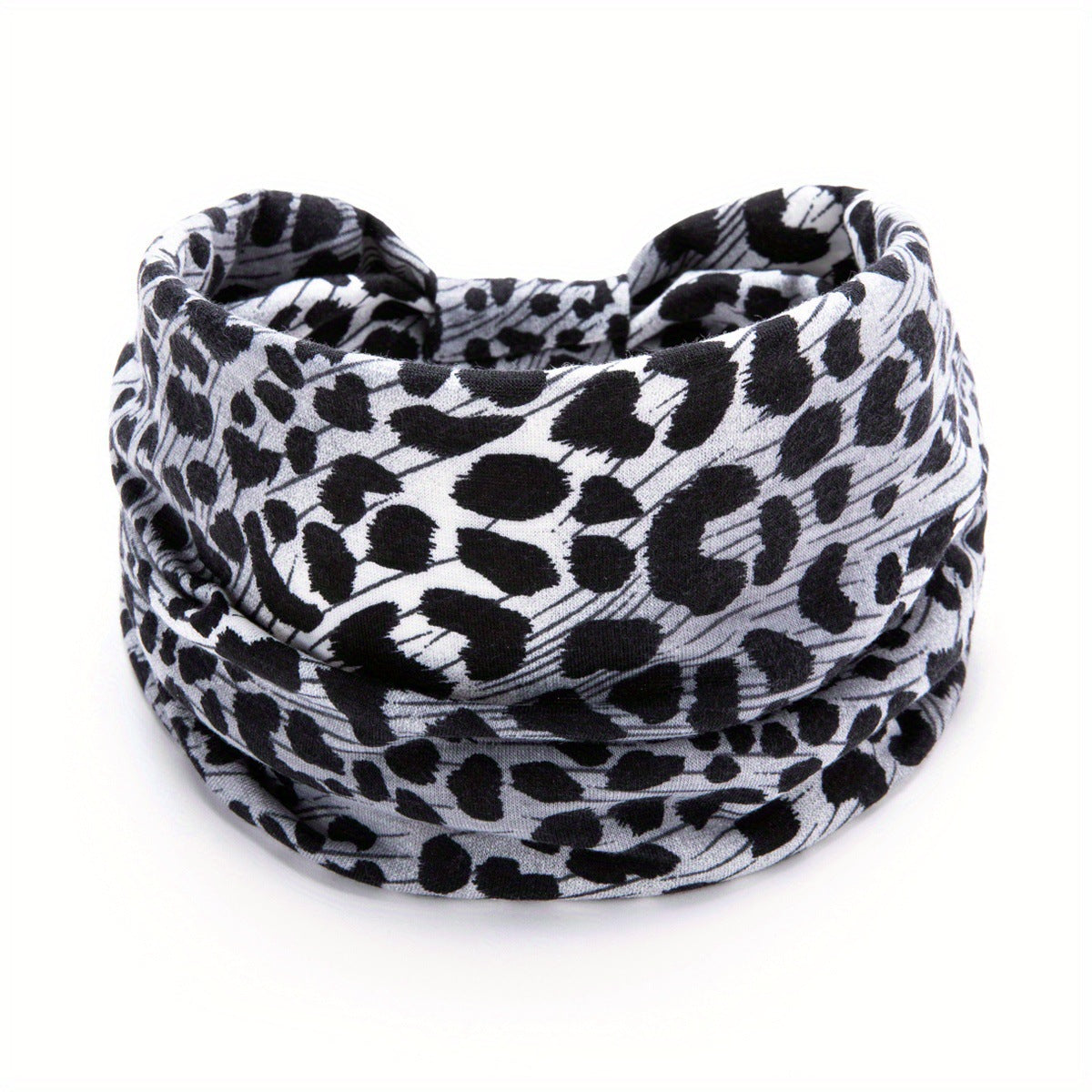 Women Fashion Leopard Printed Sports Hair Band