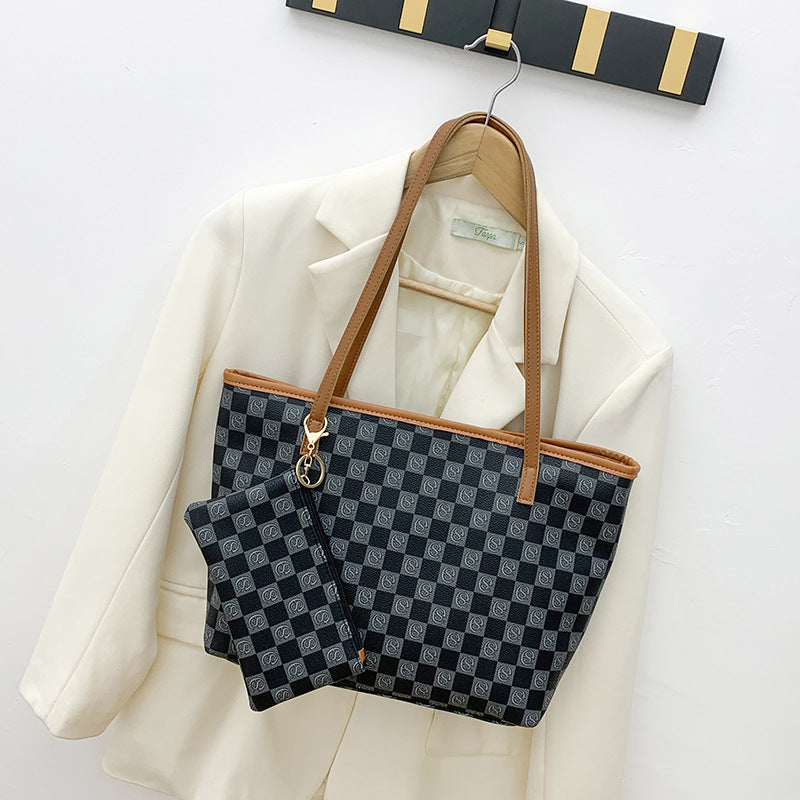 Women Fashion Simple Printed Tote Bag