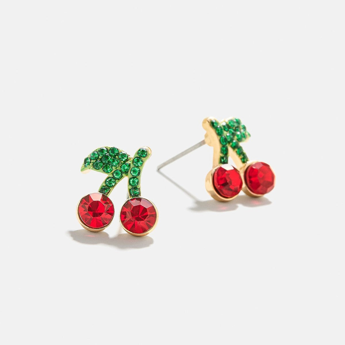 Women Fashion Rhinestone Fruit Earrings Geometric Trendy Jewelry