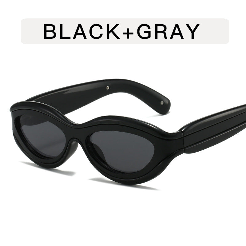 Fashion Personalized Anti-UV Large Frame Sunglasses