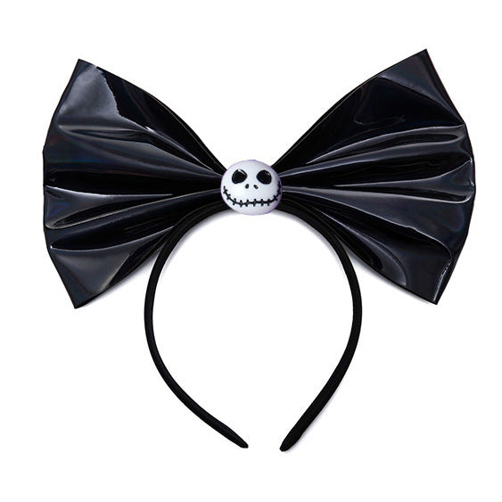 Bandeau nœud citrouille crâne fantôme Halloween pour enfants