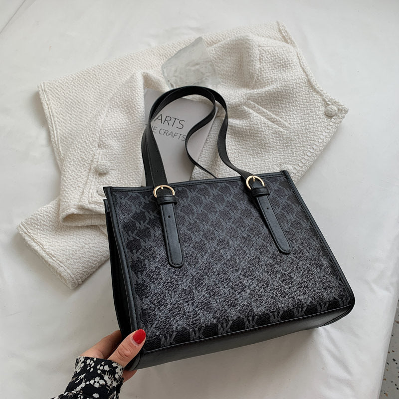 Fashion Women Large Capacity Letter Printed Tote Bag