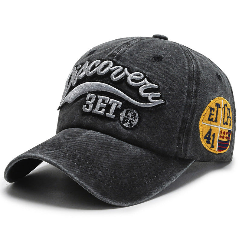 Gorra vaquera bordada vintage