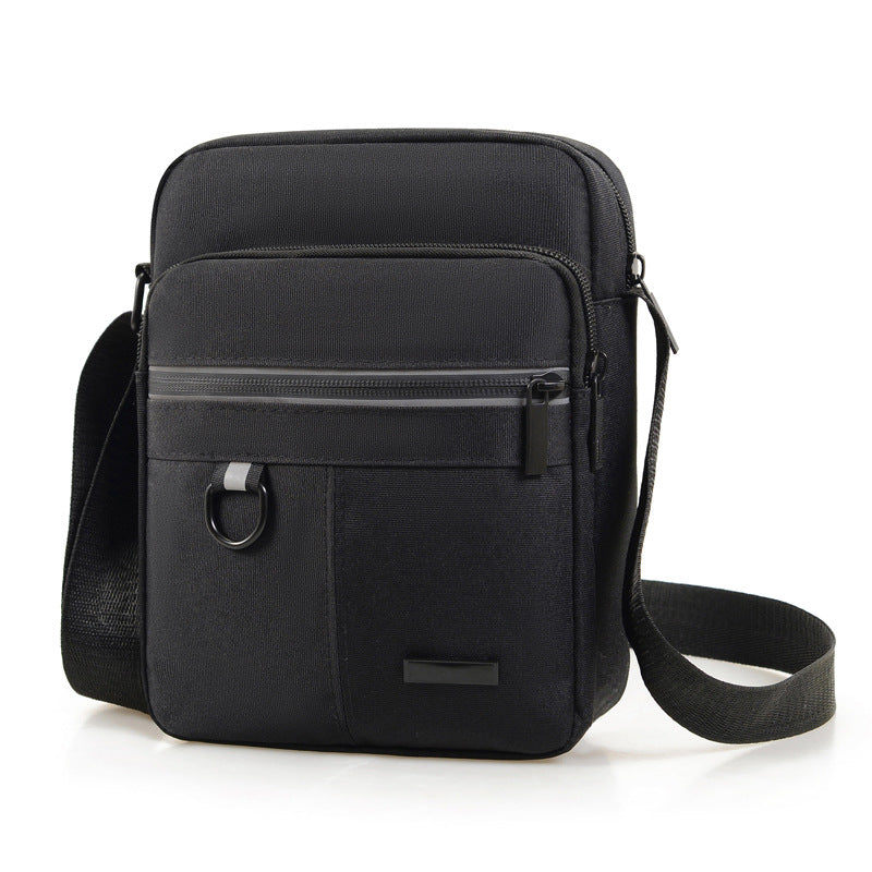Bolso bandolera Oxford informal de negocios para hombre, elegante y duradero, de cuero.