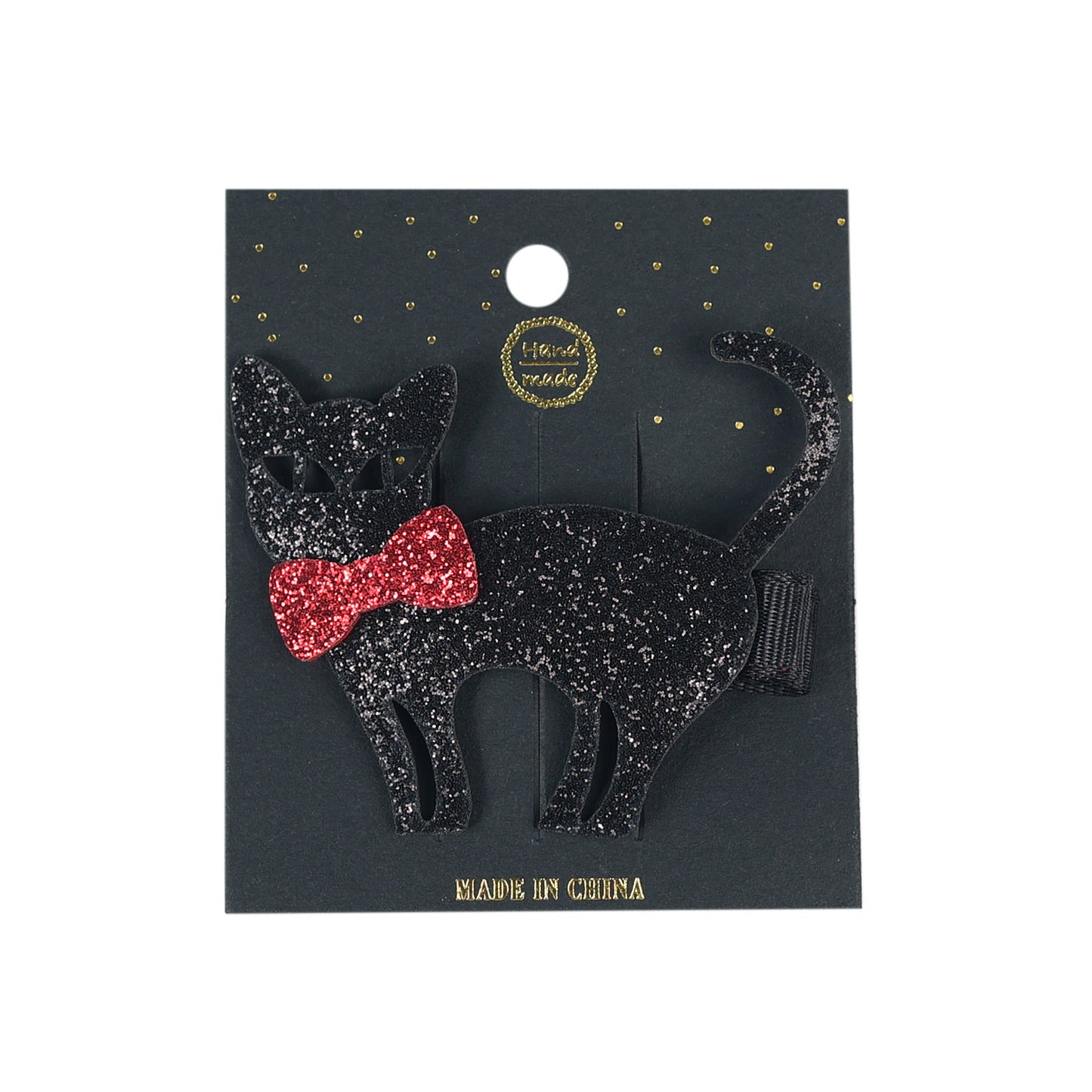 Pince à cheveux Halloween pour enfants, motif citrouille amusant, nœud