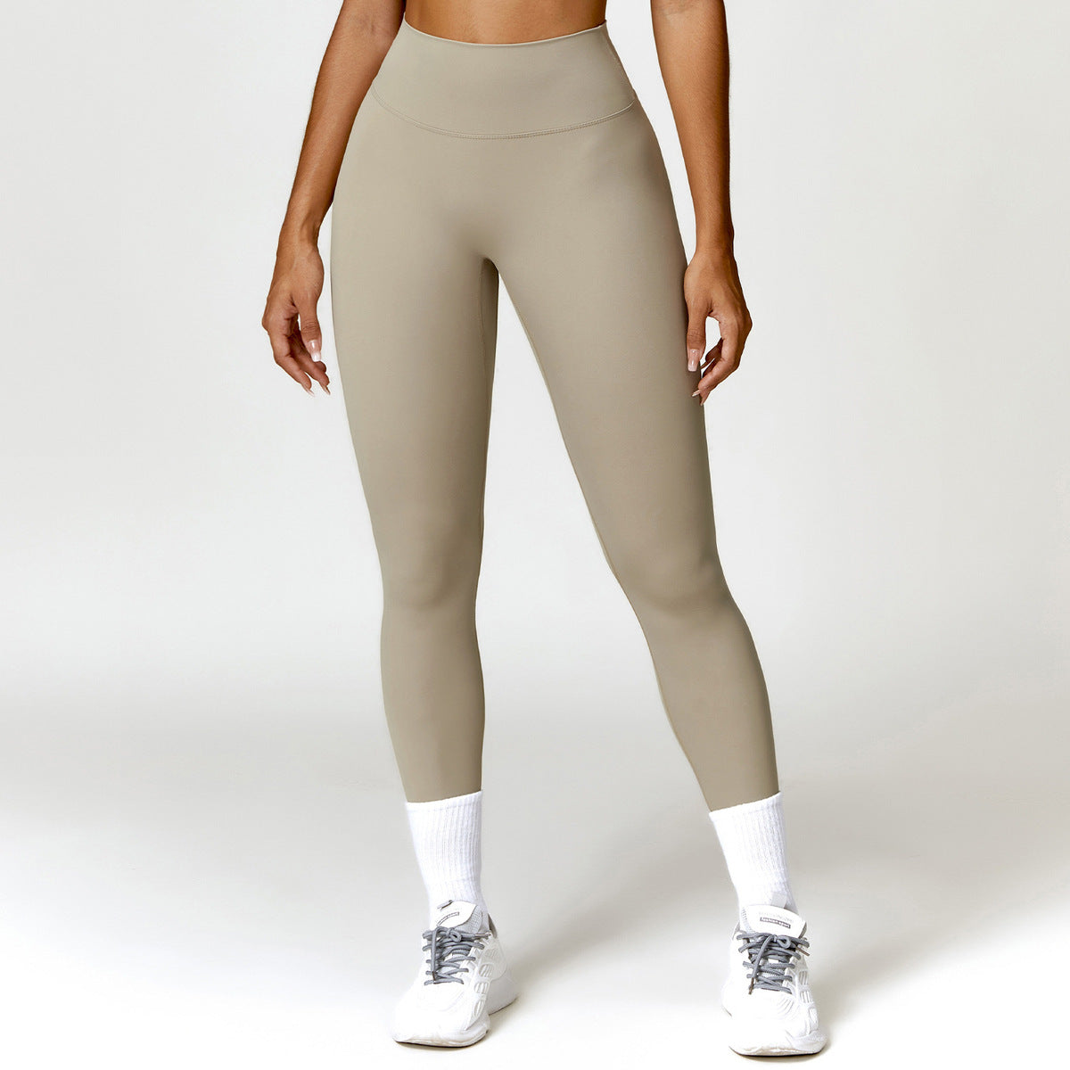 Women Fashion Casual Solid Color Quick-Drying Yoga Pants