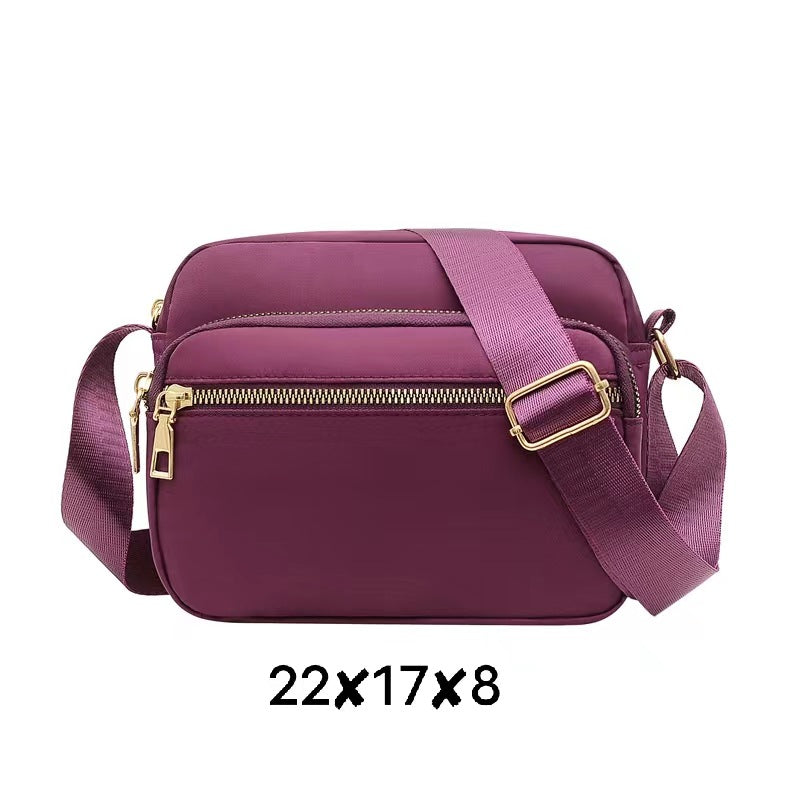 Women Casual Small Square Bag in Oxford Cloth