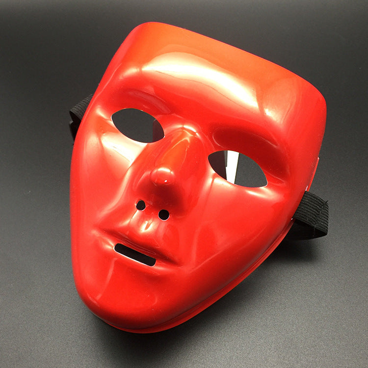 Men Simple Hand-Painted Full-Face Halloween Mask
