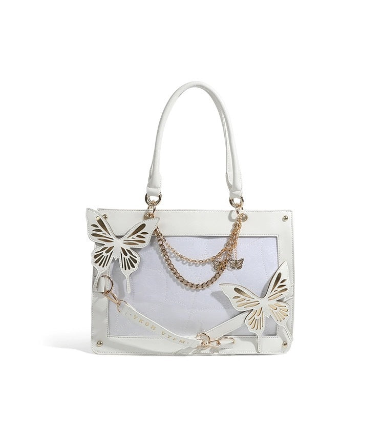 Women Fashion Creative Gothic Maze Butterfly Handbag