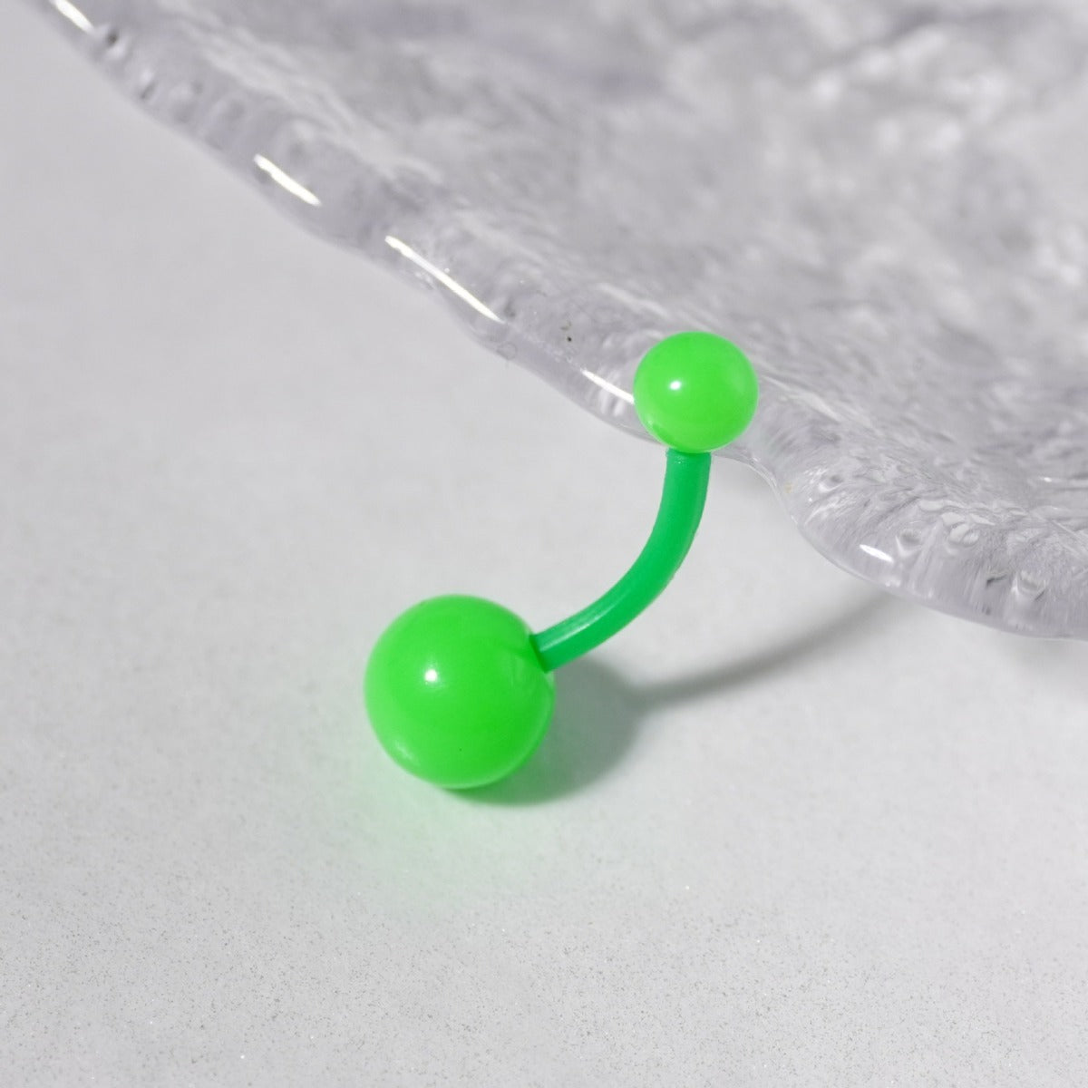 Piercing pour ongles en acrylique, simple et créatif, couleur bonbon, UV, doux, pour femmes