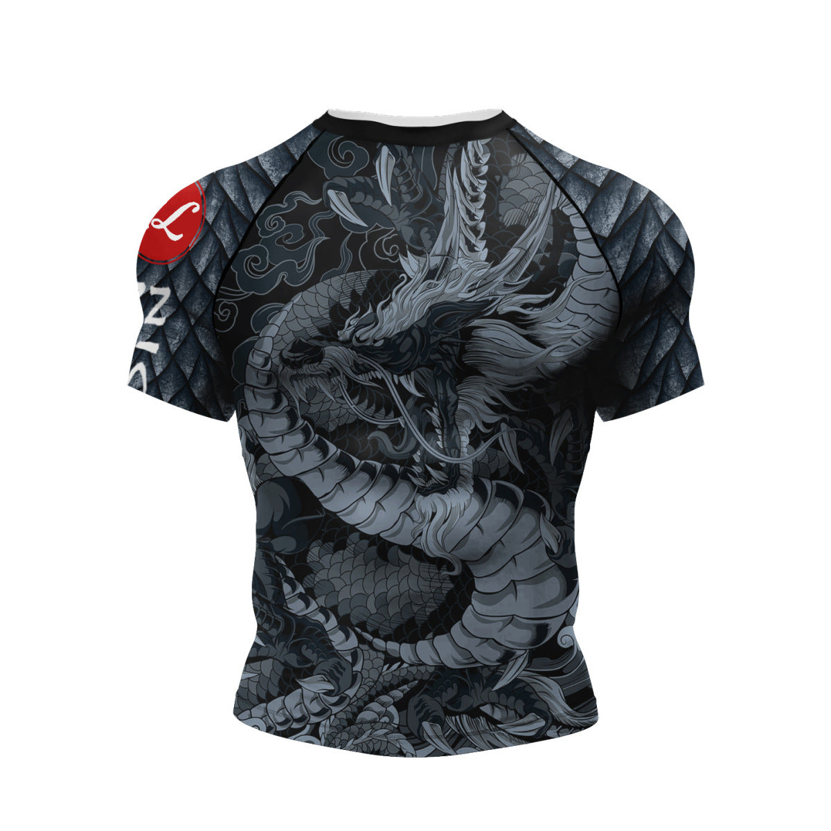 Camiseta de manga corta con estampado digital 3D de Halloween para hombre