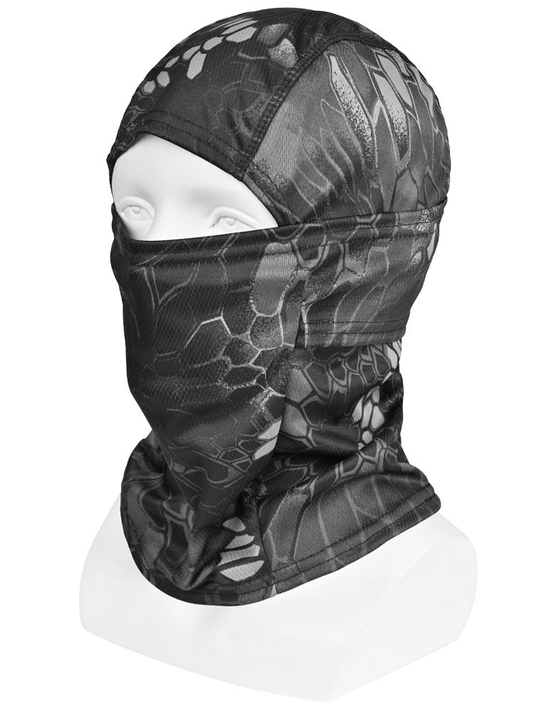 Camouflage Summer Riding Headgear Ice Silk Scarf