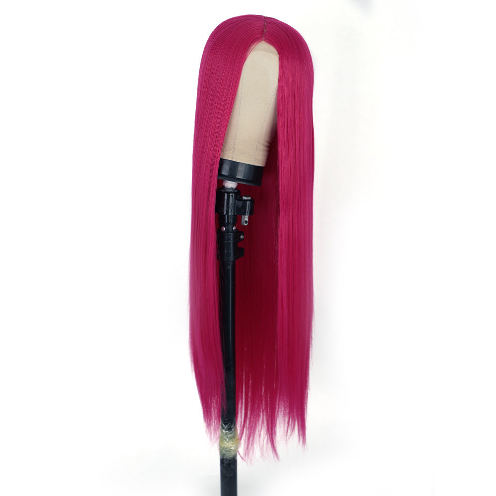 Women Long Straight Hair Wig with Natural Style