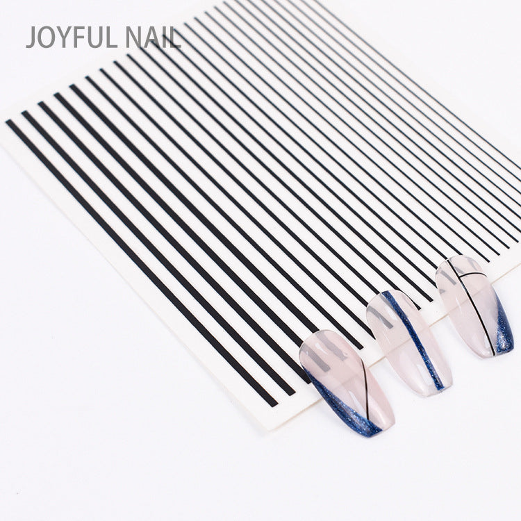 Autocollant de ligne de manucure Nail Art